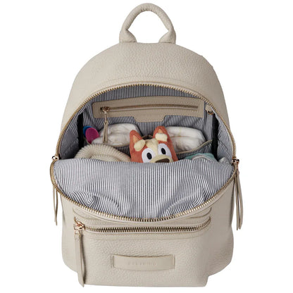 Bababing Tumble Leather Changing Bag (Sand)