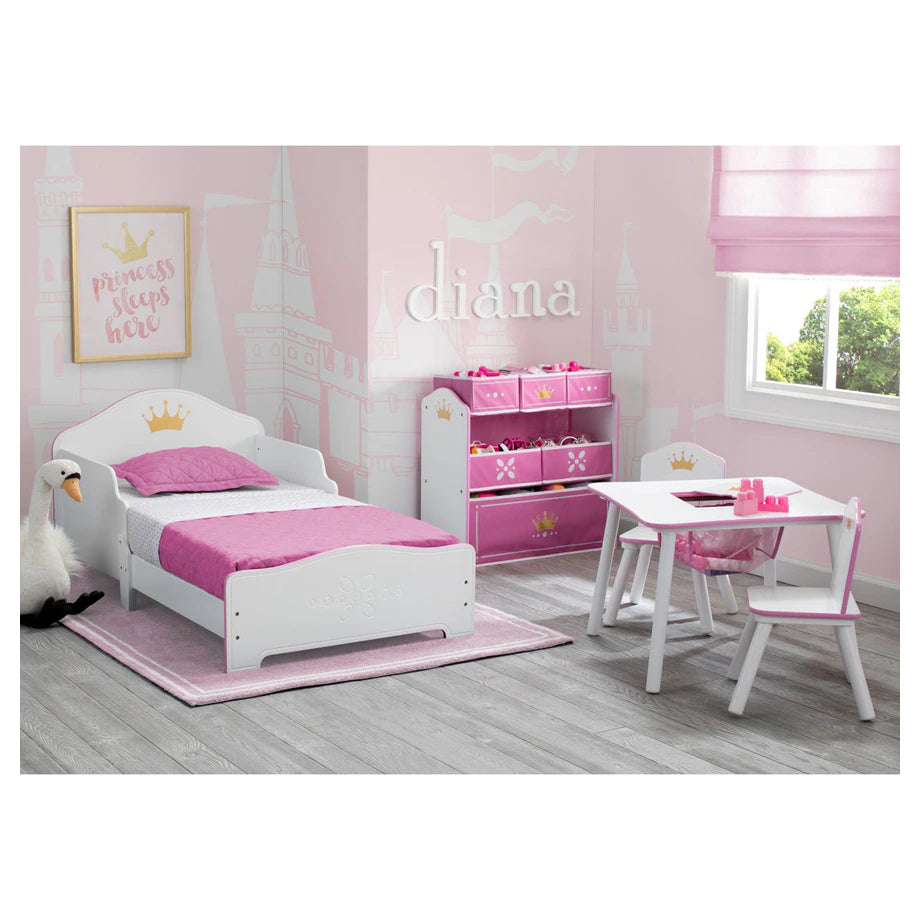 Delta Children Princess Crown Wooden Toddler Bed Delta Children Princess Crown Wooden Toddler Bed