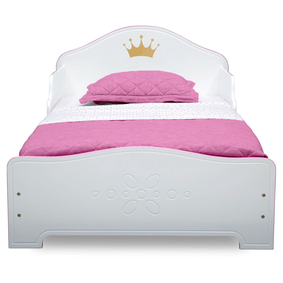 Delta Children Princess Crown Wooden Toddler Bed Delta Children Princess Crown Wooden Toddler Bed