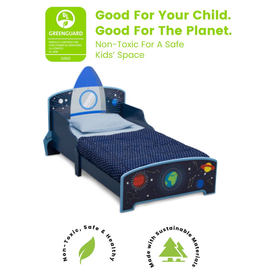Delta Children Space Adventures Wooden Toddler Bed Delta Children Space Adventures Wooden Toddler Bed