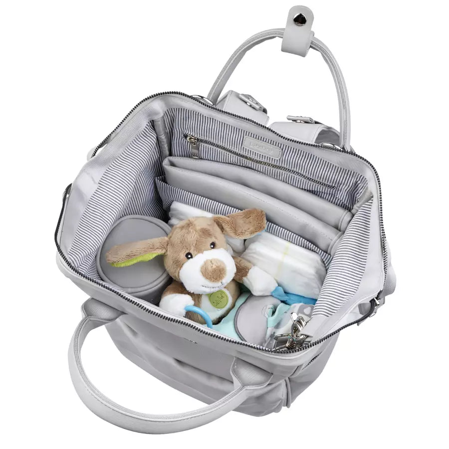 Bababing Mani Backpack Leatherette (Grey) Bababing Mani Backpack Leatherette (Grey)