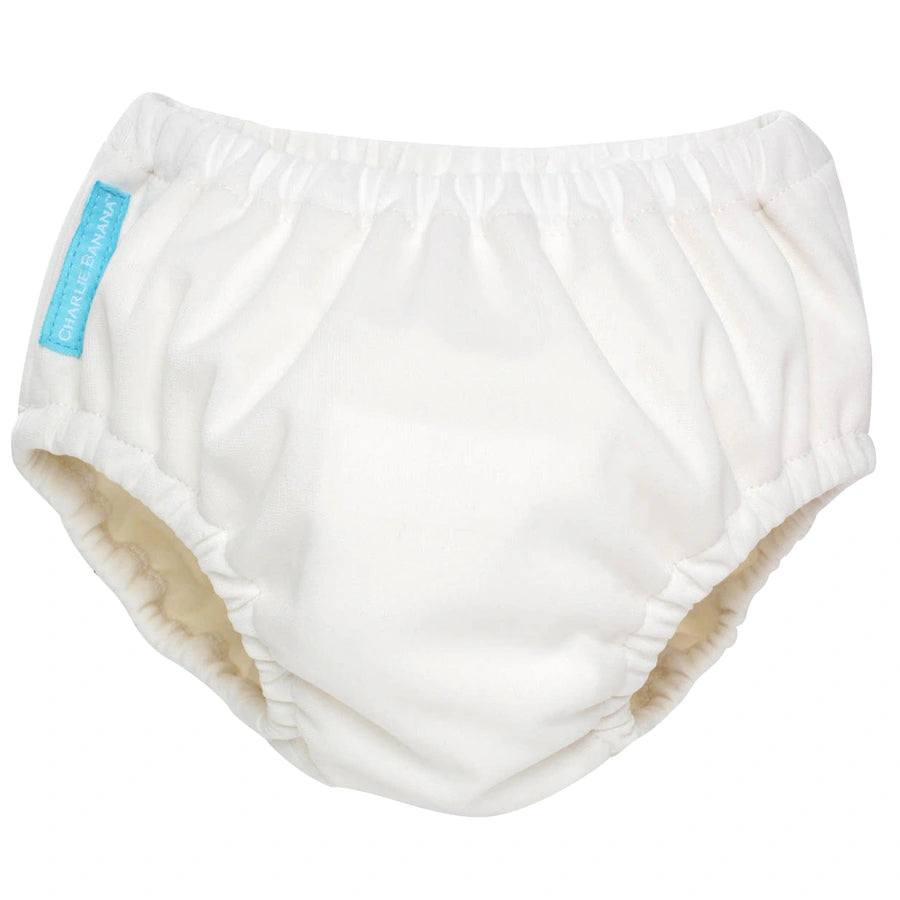 Charlie Banana 2in1 Swim Diaper & Training Pants White