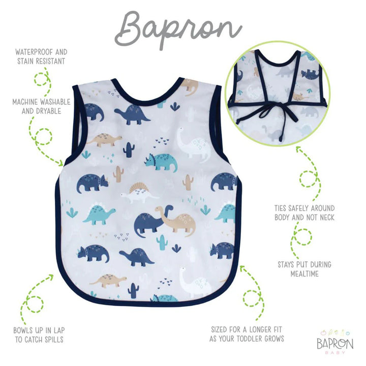 Bapronbaby Feeding Bib (Desert Dinos)
