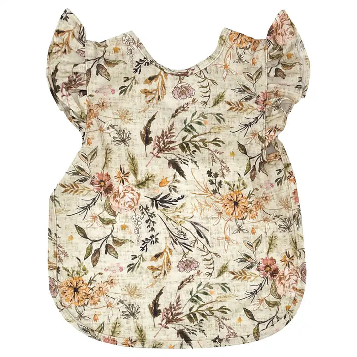 Bapronbaby Feeding Bib (Delilah Floral Flutter)