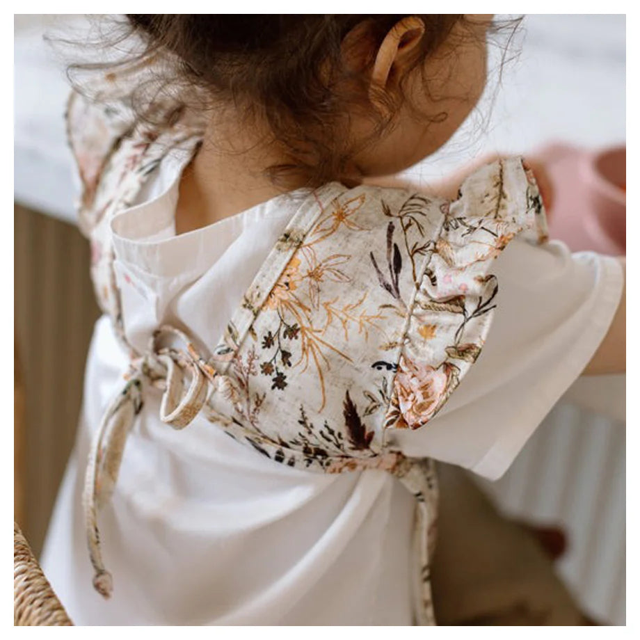 Bapronbaby Feeding Bib (Delilah Floral Flutter)