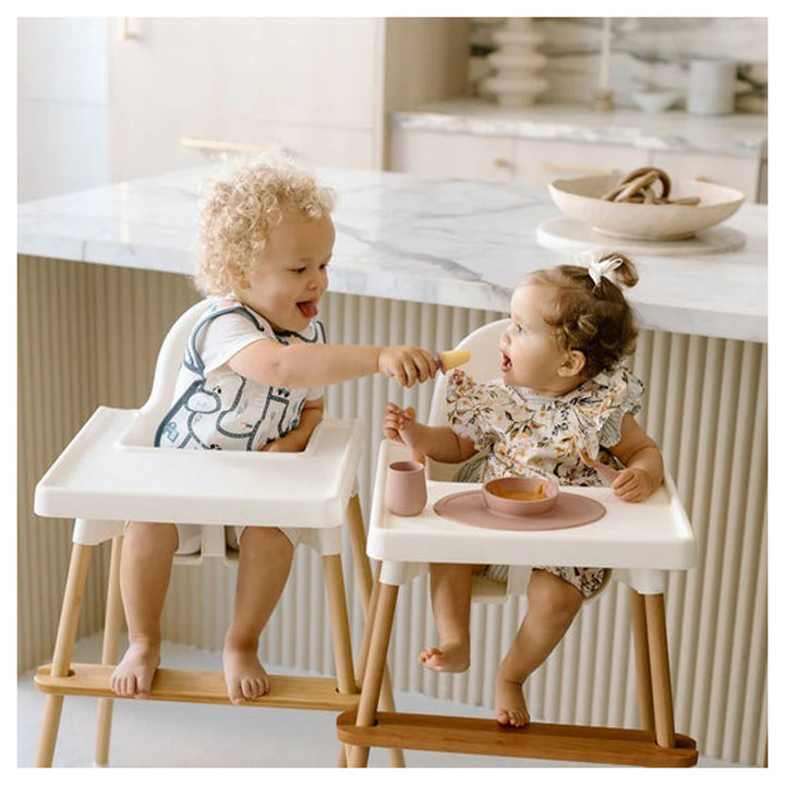 Bapronbaby Feeding Bib (Delilah Floral Flutter)