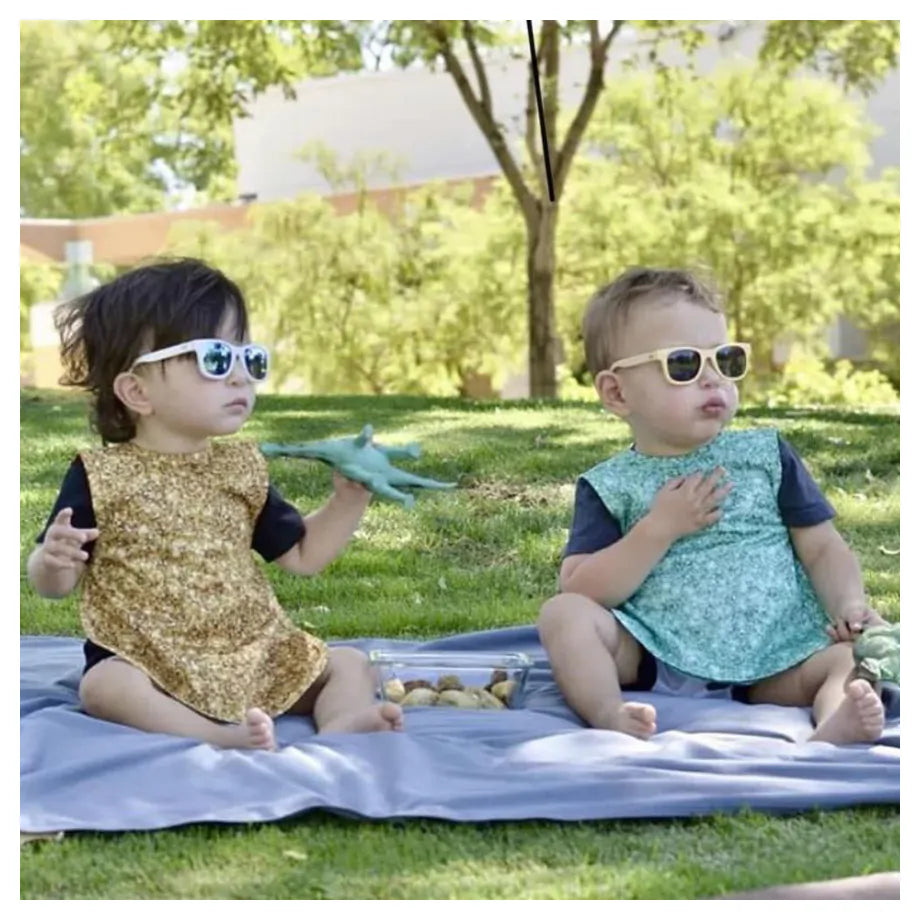 Bapronbaby Splash Mat (Grey Minimalist)