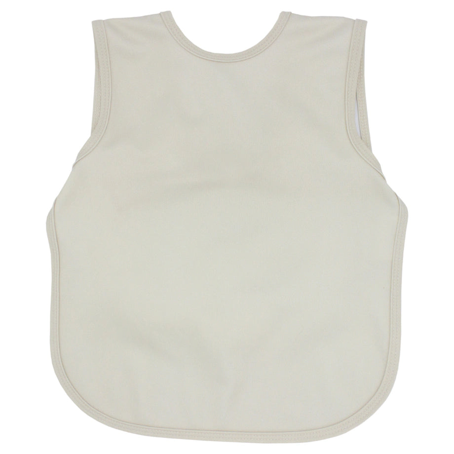 Bapronbaby Feeding Bib (Solid Champagne Minimalist)