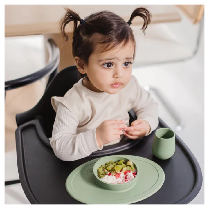 Bapronbaby Feeding Bib (Solid Champagne Minimalist)