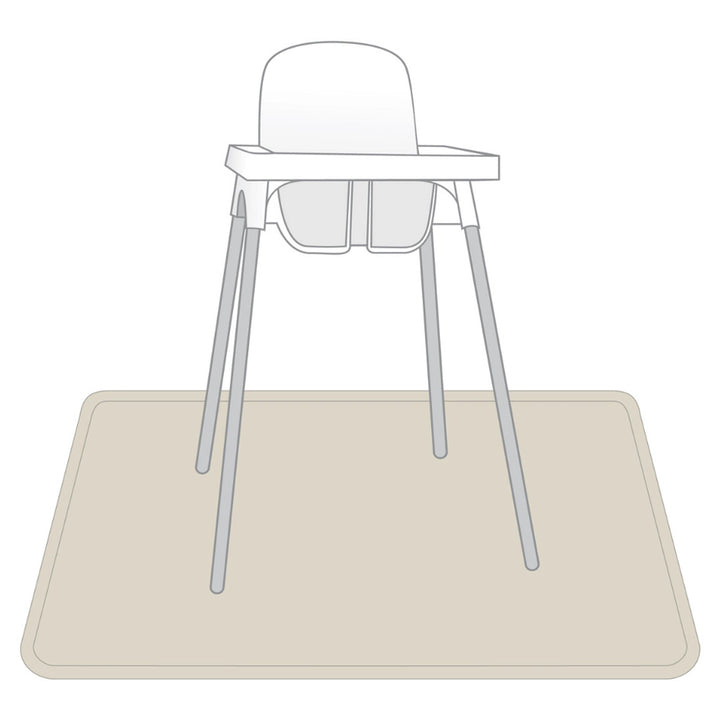 Bapronbaby Splash Mat (Olid Champagne Minimalist)