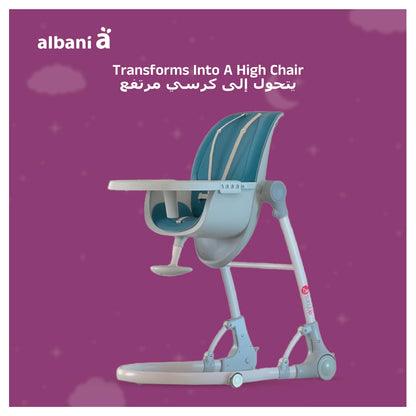 BabyUp Highchair by Albani  (Blue)