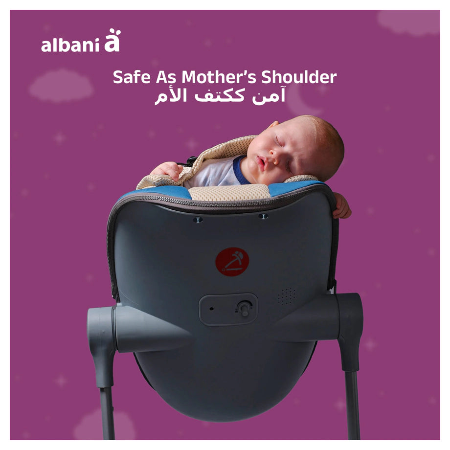 BabyUp Highchair by Albani  (Blue)