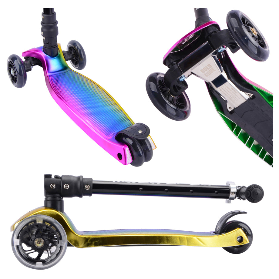 Boldcube 3 Wheel Scooter Big Fold Electro Dark Night
