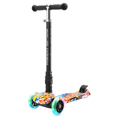 Boldcube 3 Wheel Scooter Big Fold Street Graffiti
