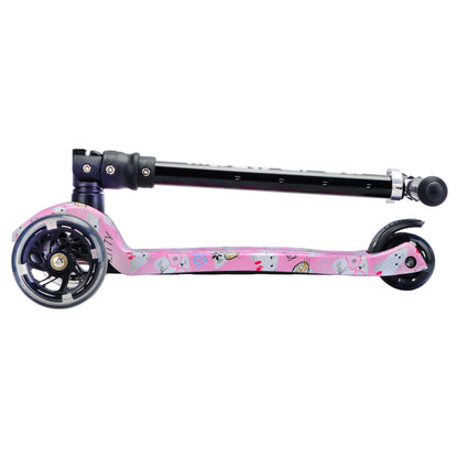 Boldcube 3 Wheel Scooter Big Fold Kitty Love