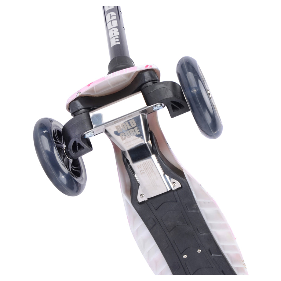 Boldcube 3 Wheel Scooter Big Fold Kitty Love