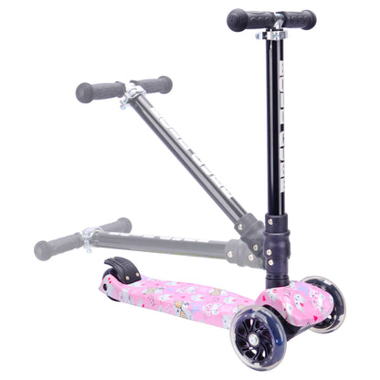 Boldcube 3 Wheel Scooter Big Fold Kitty Love