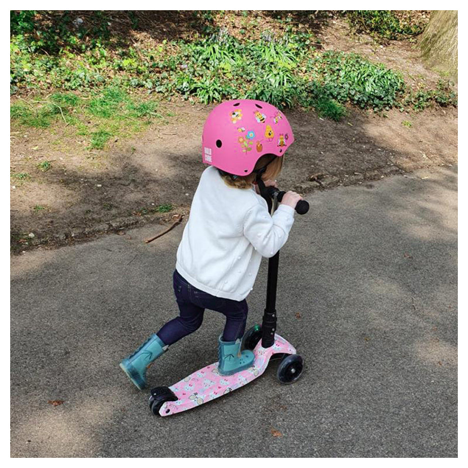 Boldcube 3 Wheel Scooter Big Fold Kitty Love