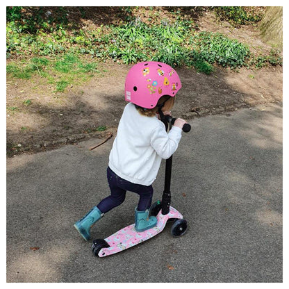 Boldcube 3 Wheel Scooter Big Fold Kitty Love