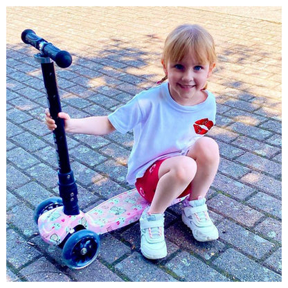 Boldcube 3 Wheel Scooter Big Fold Kitty Love