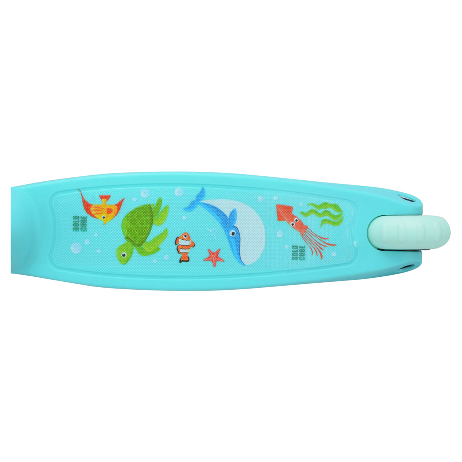 Boldcube 3 Wheel Scooter Folding Teeny Ocean (Aqua)