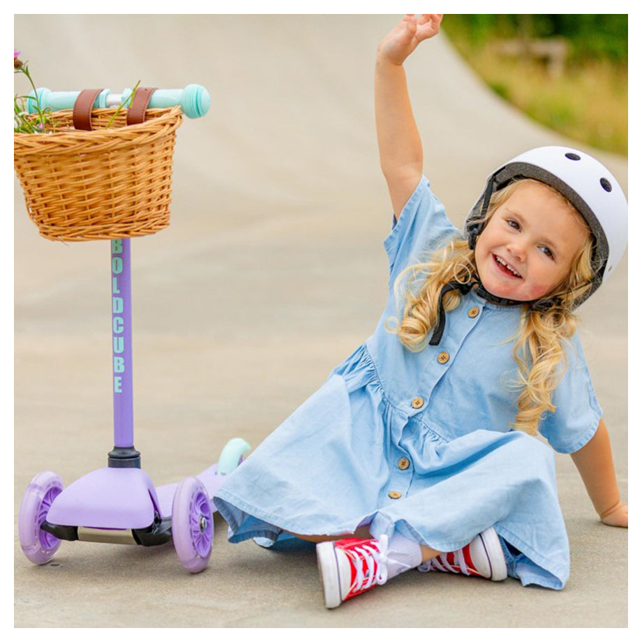 Boldcube 3 Wheel Scooter Folding Teeny Fairytale (Lilac)