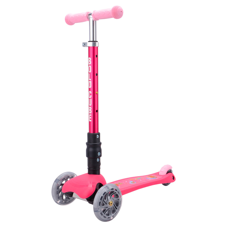 Boldcube 3 Wheel Scooter Folding Teeny (Pink)