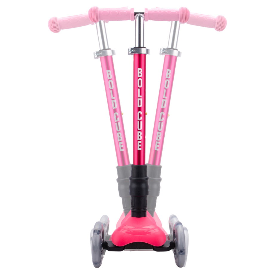 Boldcube 3 Wheel Scooter Folding Teeny (Pink)