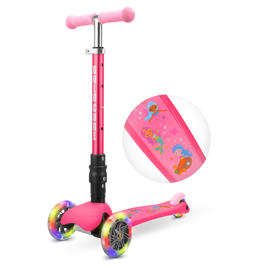 Boldcube 3 Wheel Scooter Folding Teeny (Pink)