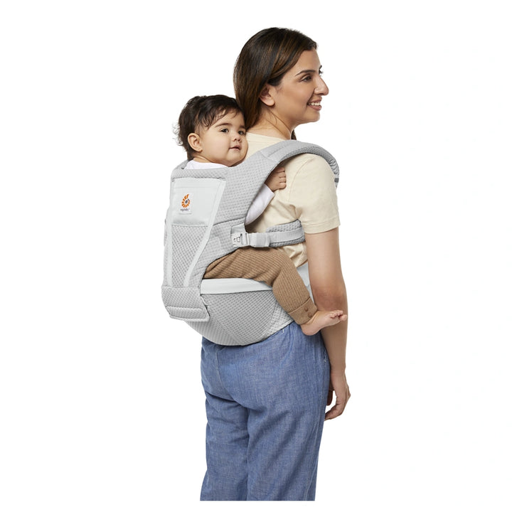 ergobaby carrier hip seat Ergobaby Alta Hip Seat Baby Carrier (Pearl Grey) – Halamama.com