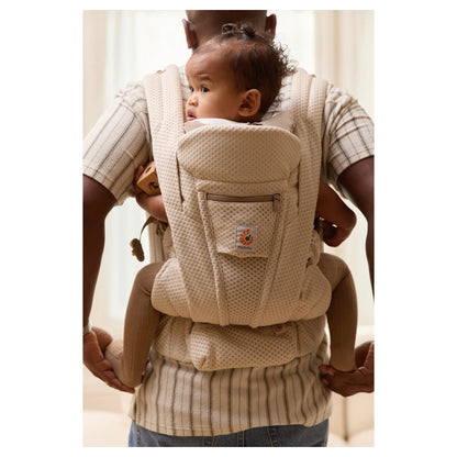 Ergobaby Omni Deluxe Mesh Baby Carrier (Natural Beige)