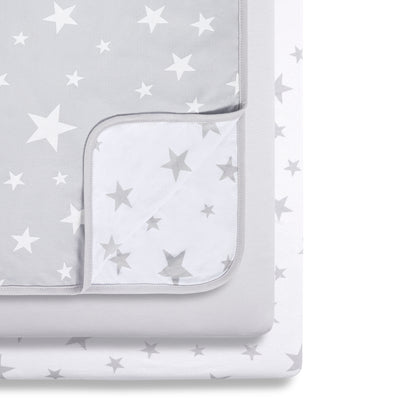 Snuz 3-Piece Star Crib Bedding Set