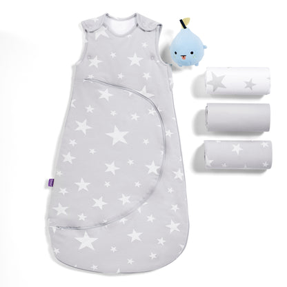 Snuz 3-Piece Star Crib Bedding Set