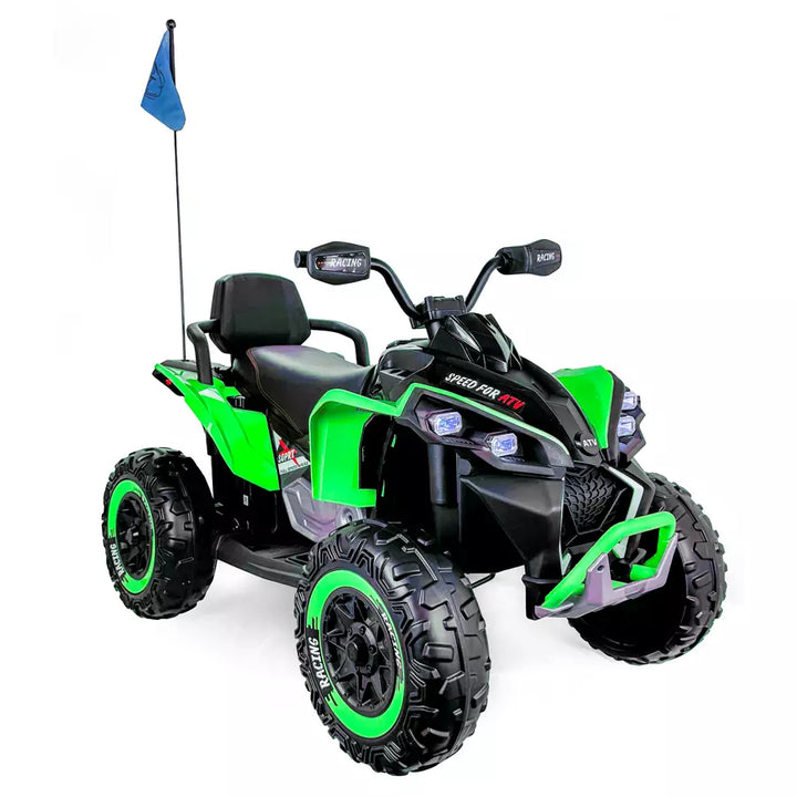 Ride On Speed Off-Road ATV Stunt Bike (Green)