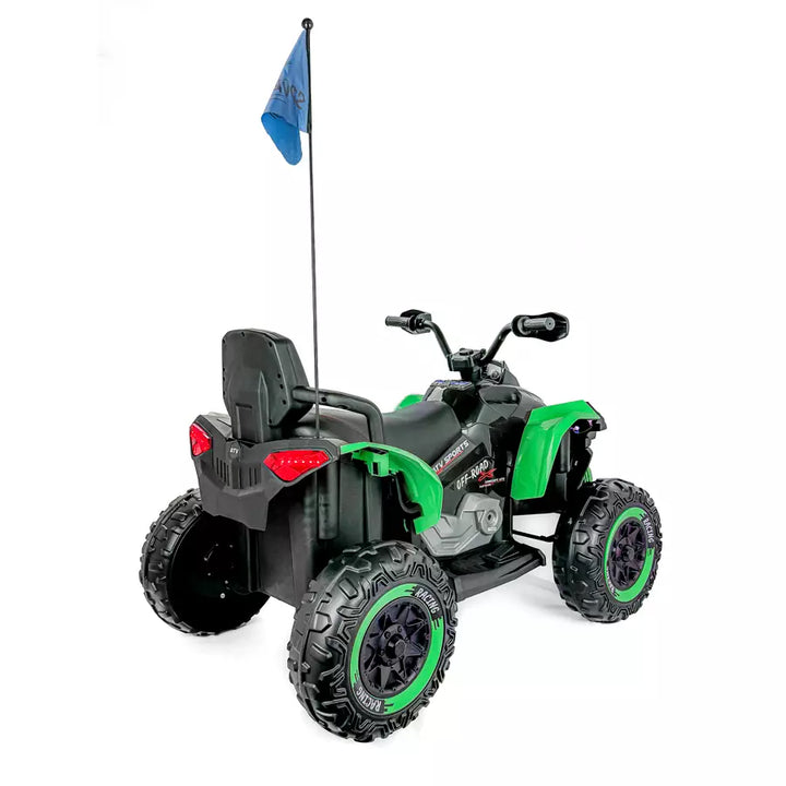 Ride On Speed Off-Road ATV Stunt Bike (Green)