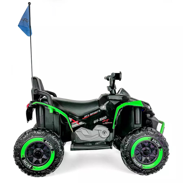 Ride On Speed Off-Road ATV Stunt Bike (Green)