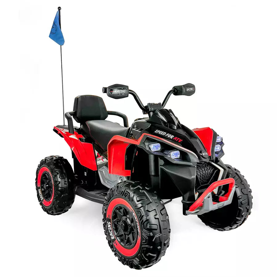 Ride On Speed Off-Road ATV Stunt Bike (Red)