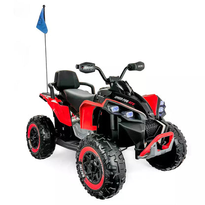 Ride On Speed Off-Road ATV Stunt Bike (Red)