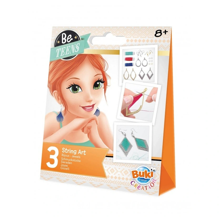 Buki France String Art – 3 Jewelry Items Kit