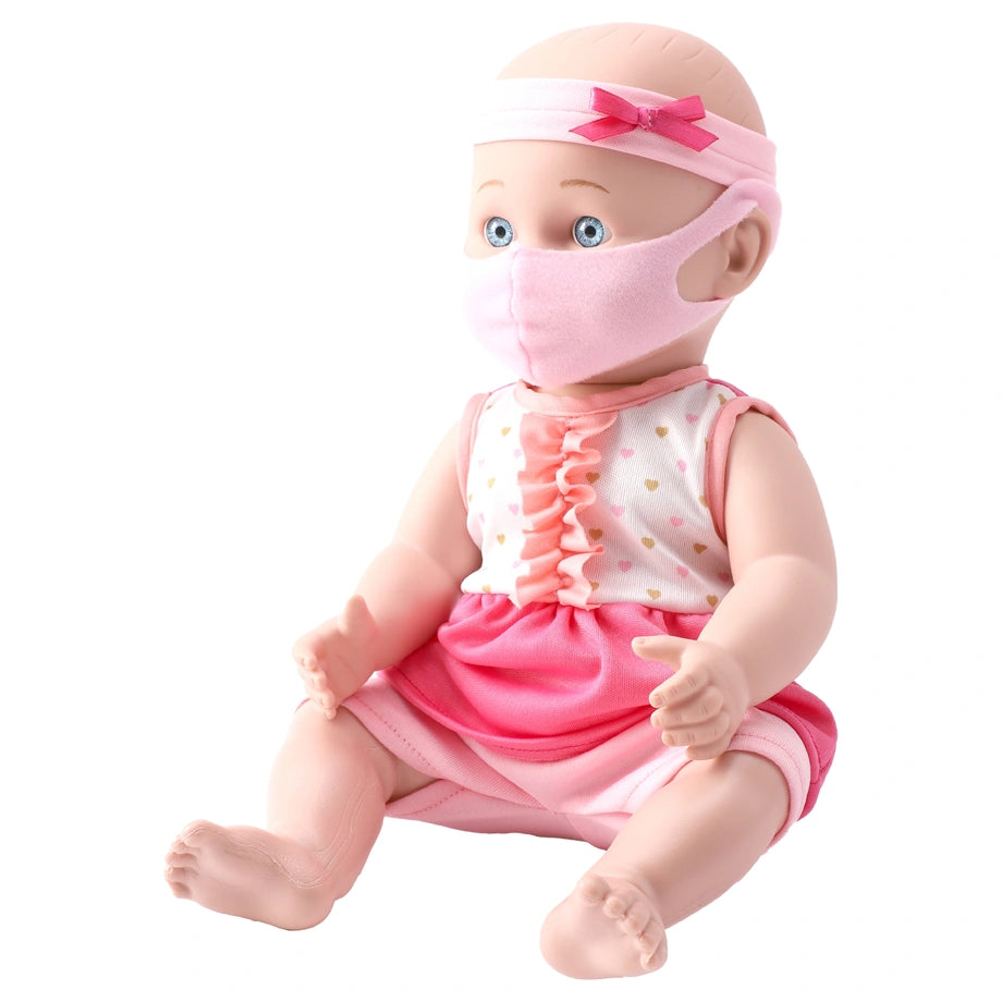 Baby Habibi Doll Baby Care 14 Inch with Baby Playset 12 Inch