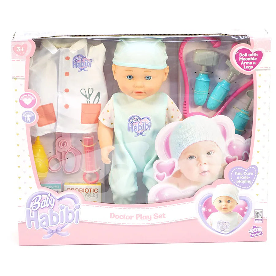 Baby Habibi Doll Doctor Play Set 14inch