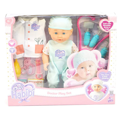 Baby Habibi Doll Doctor Play Set 14inch