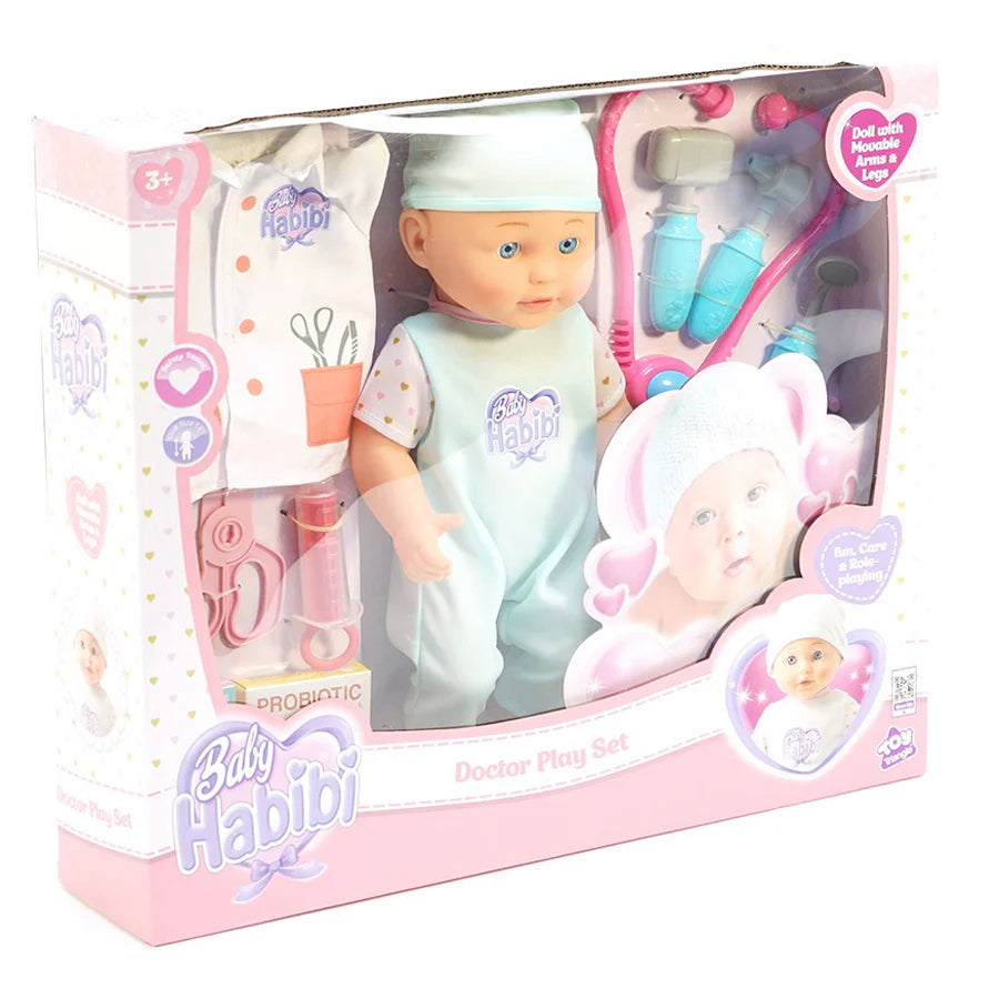 Baby Habibi Doll Doctor Play Set 14inch