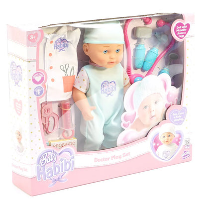 Baby Habibi Doll Doctor Play Set 14inch