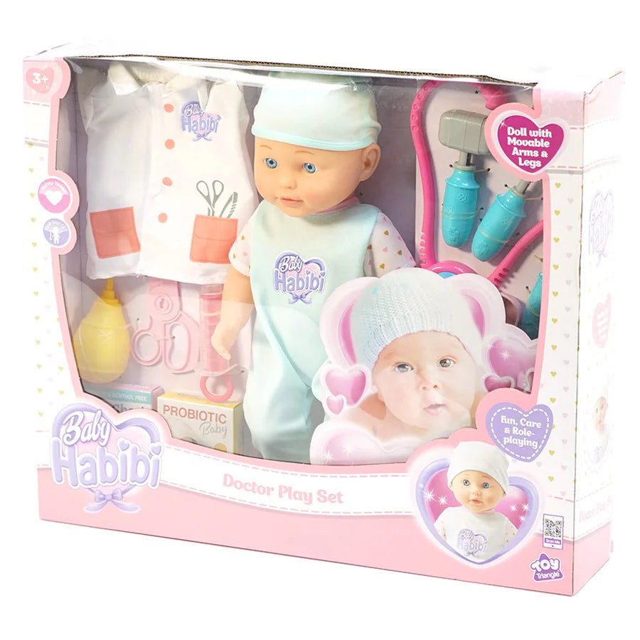 Baby Habibi Doll Doctor Play Set 14inch