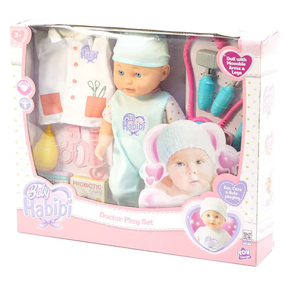 Baby Habibi Doll Doctor Play Set 14inch