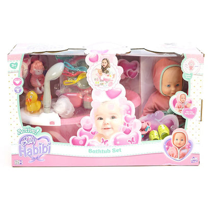 Baby Habibi Doll Bathtub Set 14 inch (Active)