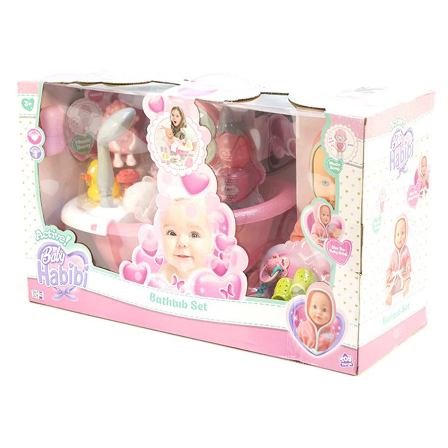 Baby Habibi Doll Bathtub Set 14 inch (Active)