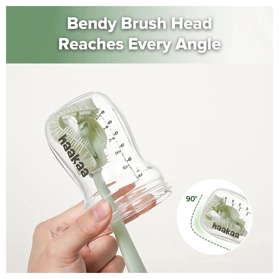 Haakaa 5-In-1 Cleaning Brush Set