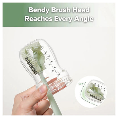 Haakaa 5-In-1 Cleaning Brush Set